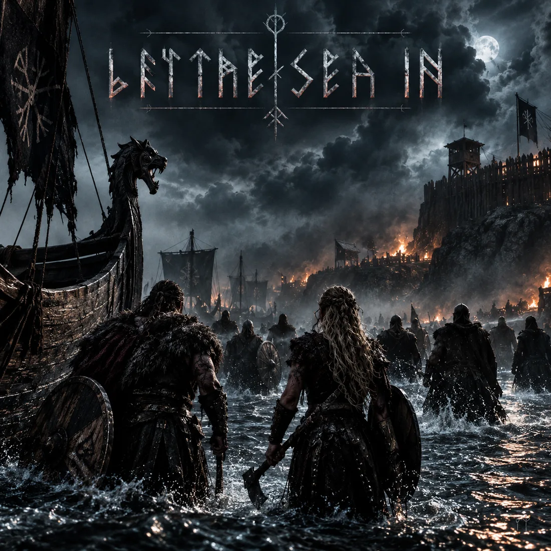 Let the Sea In — KEELBORN cover artwork
